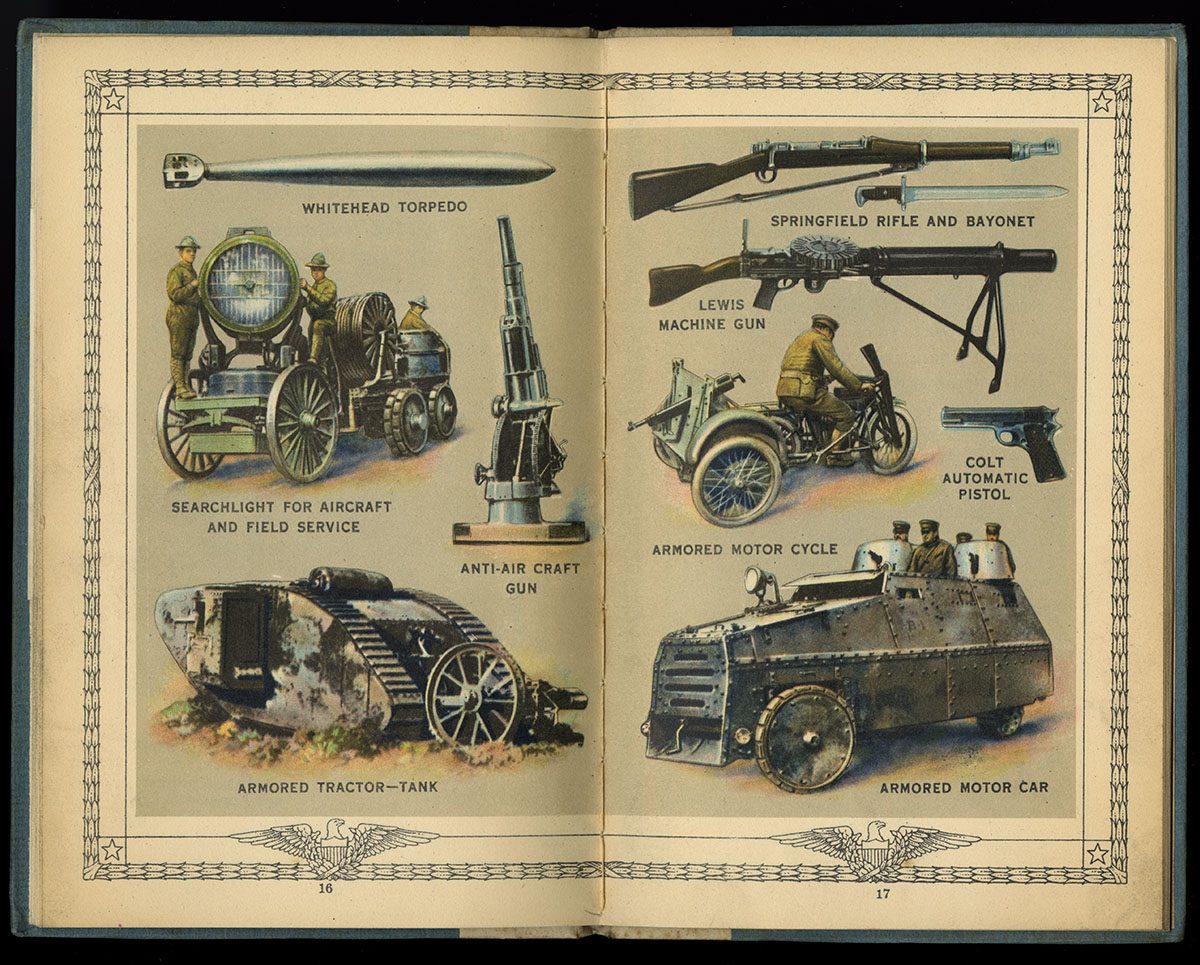 The Prudential Insurance Company of America, The Army and the Navy of the United States of America (Newark, N.J., 1917). Gift of Forrest F. Dryden.