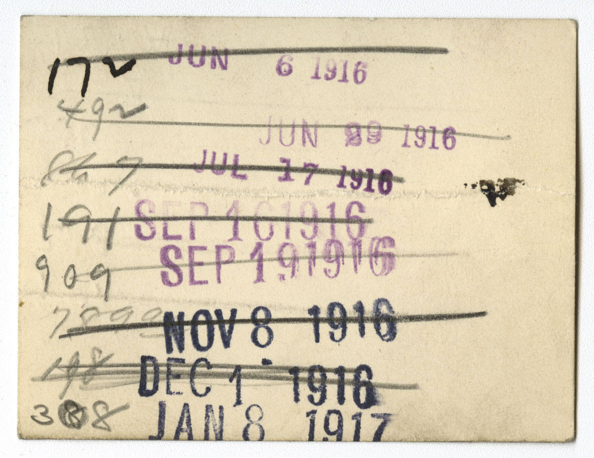 Check out card from Theodore Roosevelt, Fear God and Take Your Own Part (New York, 1916).