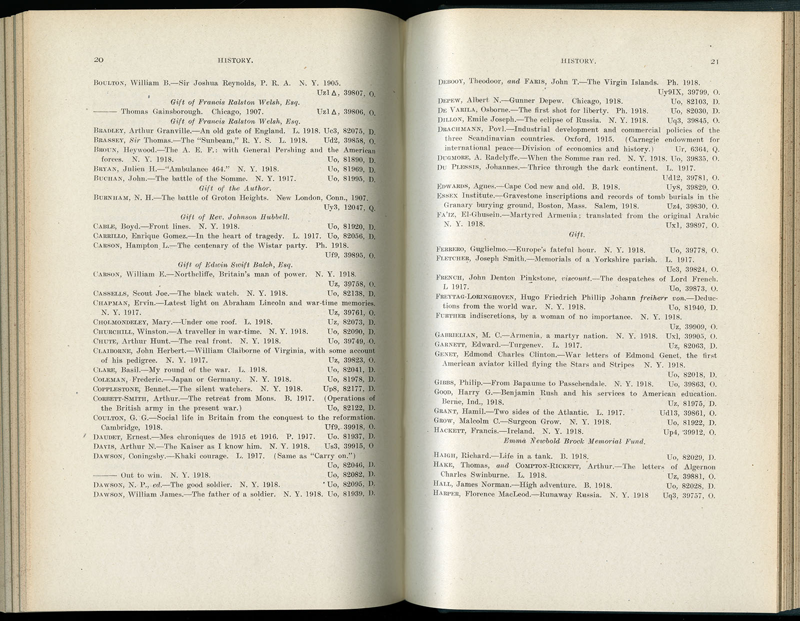 Library Company of Philadelphia, Bulletin of the Library Company of Philadelphia (Philadelphia, October 1916).
