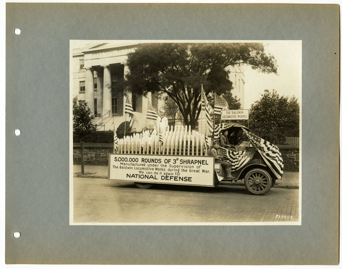 [National Defense Day Parade, Philadelphia, September 12, 1924]. Gelatin silver photograph.